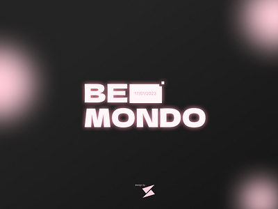 Belmondo magazine logo design 🎀