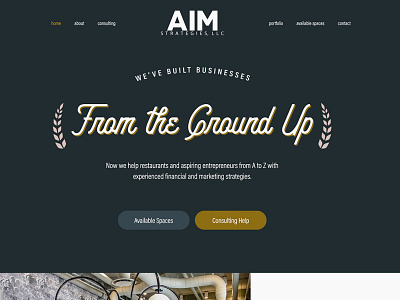 AIM Strategies Website