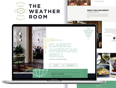 The Weather Room Website Design graphic design ux web design