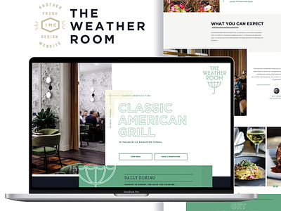 The Weather Room Website Design