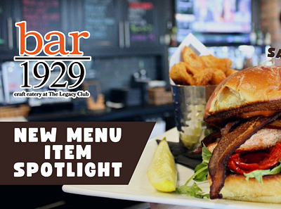 Bar 1929 - New Menu Item