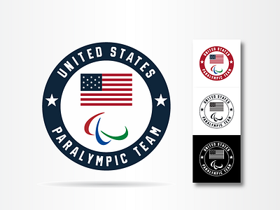 Paralympic Team Mark america brand identity olympics paralympics sports united states