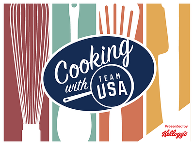 Cooking With Team USA branding cooking health nutrition olympics paralympics sport team usa usoc