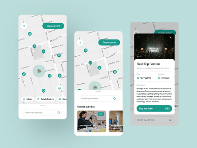 Eventy - local events | Mobile App