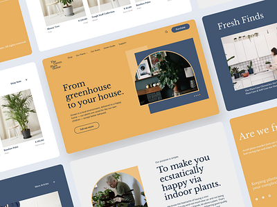 The Green Plant Home | Landing Page