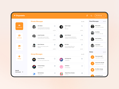 Disputatio | Dashboard