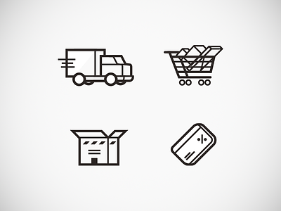 pictogramms basket delivery discount icons pictogramm shipping