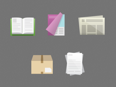 Paper icons