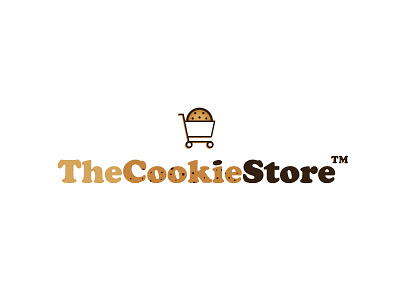 Cookie store logo cookie cookie store design font graphic logo logodesign store