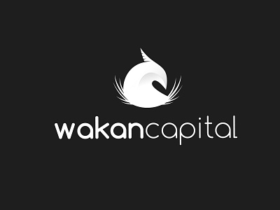 Wakan Branding bird nest branding agency design logo unicorn