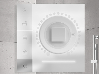 Shower Interface interface shower ui ux