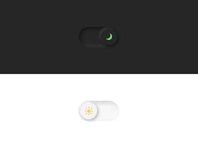 Switch Day Night Mode Neumorphic concept concept dark ui day daynight mode neumorphic neumorphism night switch switcher ui