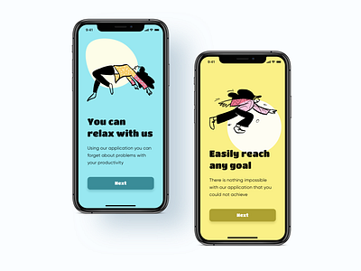 Productivity app onboarding