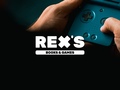 Rex's Books & Games Branding Identity