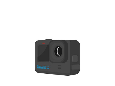 Go Pro Camera Illustration