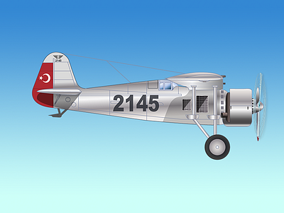 First Turkish aircraft PZL P24 Fighter