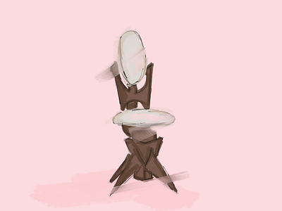 Chair artwork brushes illustration photoshop