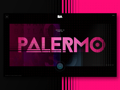 Palermo Underground (Concept) art direction ui ux