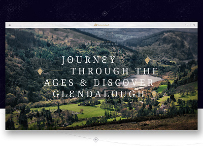 Ireland - Through The Ages art direcetion ui ux