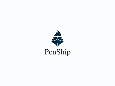 Penship | Minimalist Logo Design 3d better logo branding creative logo graphic design icon illustration letter mark logo logo milimailst logo mordan logo pen logo ship logo typography ui vector word mark logo