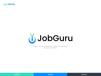 JobGuru Logo Design branding company design graphic design job jobguru joblogo jobprovider jobseeker logo vector