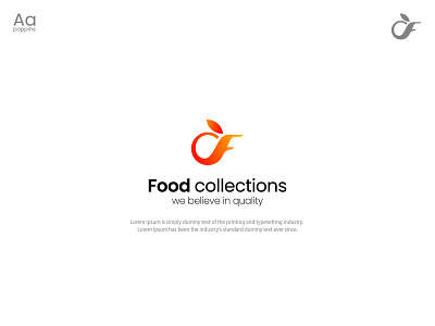 Food Collections Logo abstract logo branding company company logo design food foodcompanylogo foodlogo gradient color logo graphic design logo modern simple unique vector