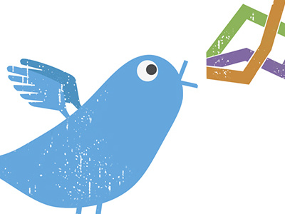 Twitter Tweets Trends bird data illustration twitter