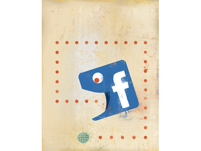 Facebook Is Eating The World acquisitions editorial facebook illustration