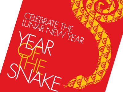 Year of the Snake animal illustration lunar new year pattern snake year of the snake