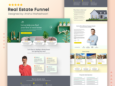 Real Estate Sales Funnel/Landing Page