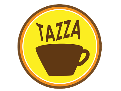 Daily Logo Challenge - Day 06 branding coffee shop logo daily logo challenge design logo logo challenge warm colors