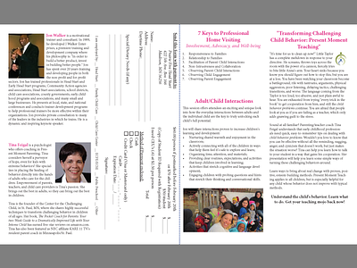 2015 Kids First Conference Brochure - Second Spread