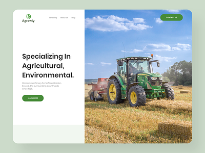 Farming Agricultural Machinery Website agency agriculture design ecommerce farm farmer farming green inspiration machinery store ui design ux web design web designer webdesign website