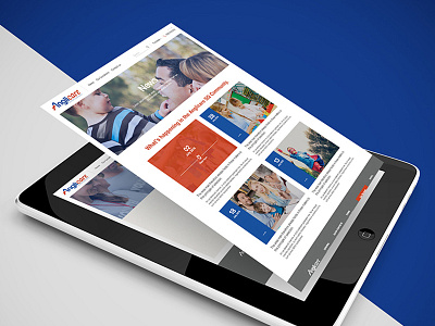 Anglicare Southern Queensland design responsive ui ux