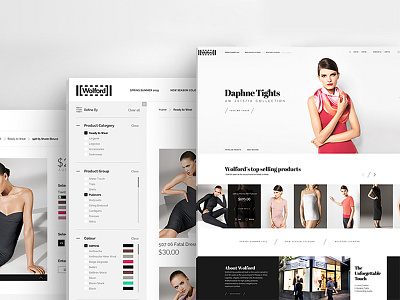 Wolford Melbourne design mobile first responsive web design