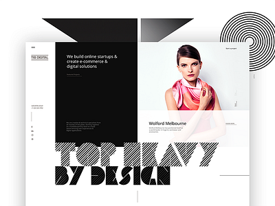 Digital Agency Website Design agency design digitalagency ui ux webdesign website