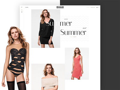 Fashion Website Design agency branding design digitalagency ecommerce fashion lingerie shopping ui ux webdesign website