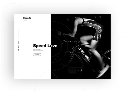 Black & White, Crisp, Fresh Website Layout agency bike clean design digitalagency sport sports ui ux webdesign website