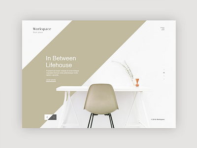 Office Space Website Design clean design developer fresh homepage neutrals simple timeless ui ux webdesigner website