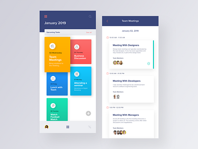 Social Calendar App android app design calendar calendar app calendar design clean design designer flat inspiration ios mobile app social app social media social media app ui ui design ux ux design vector