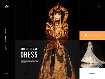 Traditional Chinese Dress Fashion Website branding chinese chinese culture clean clothing dark design design designer fashion flat inspiration responsive traditional typography ui ux web design webdesign website website design
