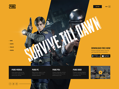 Survive Till Dawn - Game Website
