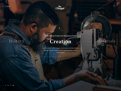 Clothes Manufacturing Website Design branding clothing dark theme design designer ecommerce fashion imagery inspiration logo photography responsive shopping typography ui ux web design webdesign website website design