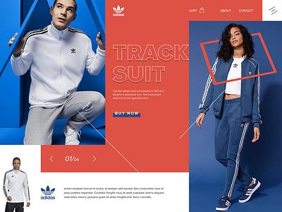 Kunstneriske bestille renæssance Adidas Website Design by Luke Peake for TIB Digital on Dribbble