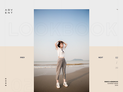 Fashion Lookbook Website