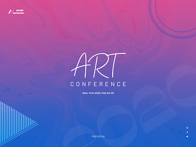 Art Conference Website Design