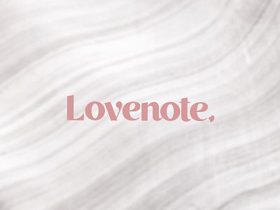 Lovenote Brand Identity brand assets brand identity branding heart icon heart logo logo typogaphy