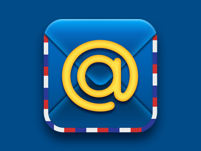 Mail.ru icon icon iphone mail