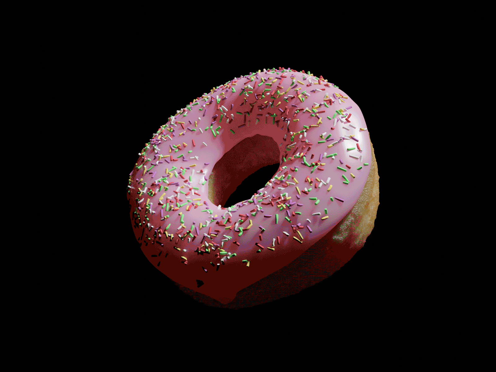 Doughnut render blender blender guru donut doughnut motion tutorial