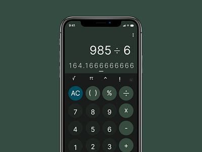 Daily UI - 004. Calculator